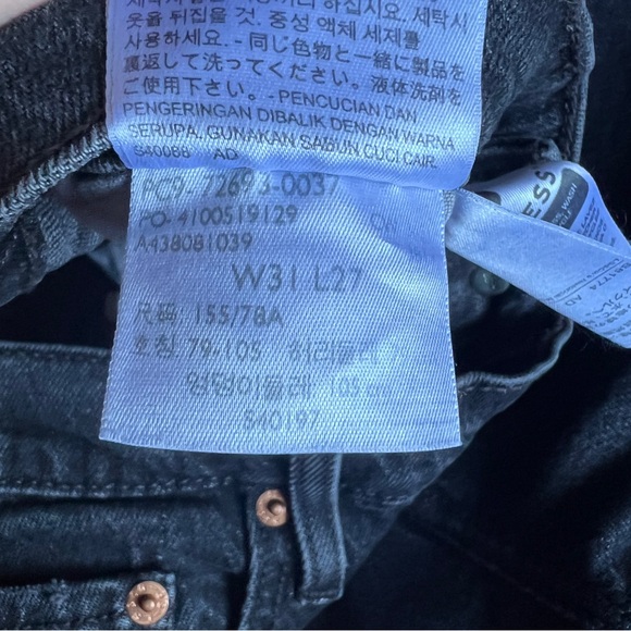 Levi’s Ribcage Straight Ankle Jeans, Feelin’ Cagey size 31 - Picture 5 of 14